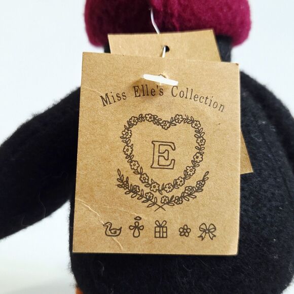 Artisan Flair Penguin Plush Stuffed Animal Toy Winter Christmas Miss Elles Set - Picture 12 of 13